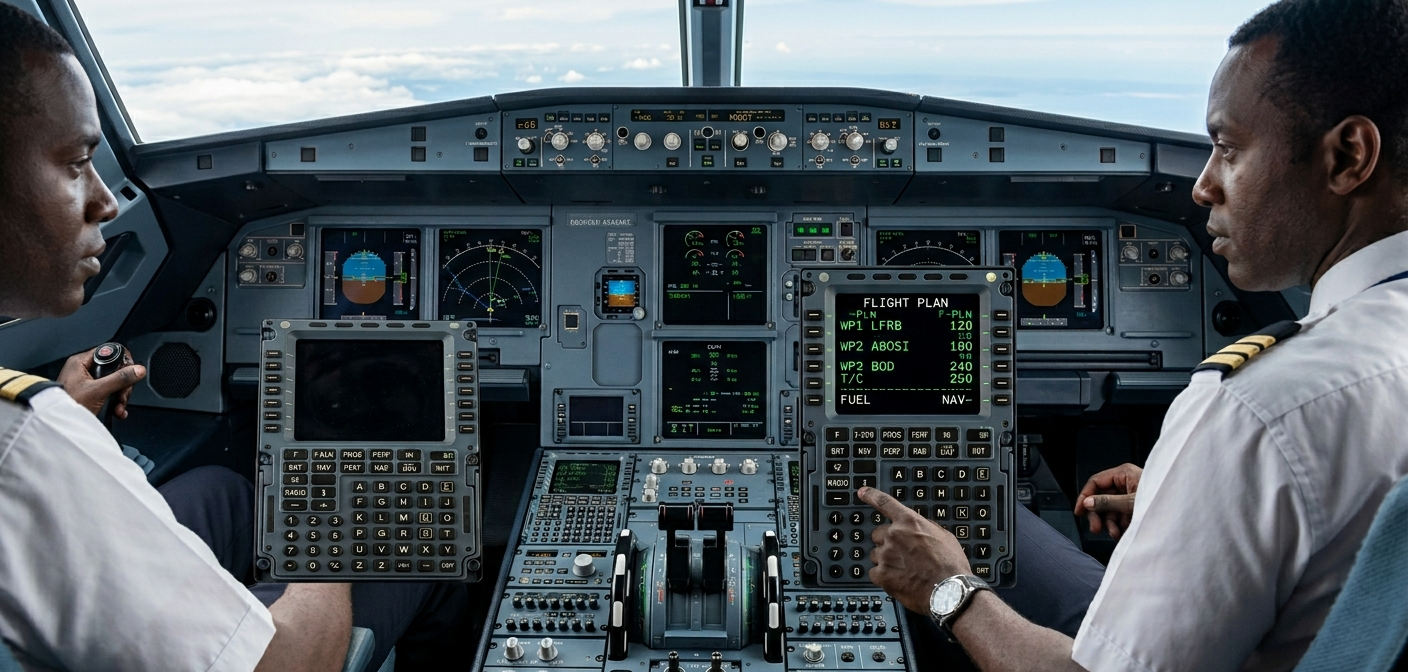 Le MCDU (Multipurpose Control and Display Unit)