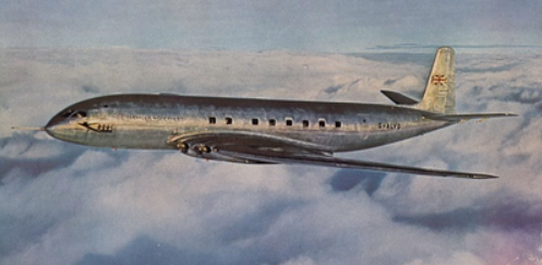 un_des_premiers dh_106_comet avec_hublots